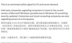 英特尔芯片库存告急：明年Q1或耗尽，Raptor Lake涨价以调整供需