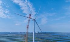 全球最大!我国26兆瓦级海上风电机组成功吊装 !