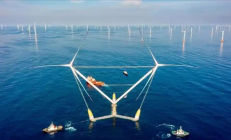 可抵御17级超强台风！全球单机功率最大直驱型漂浮式风电机组下线